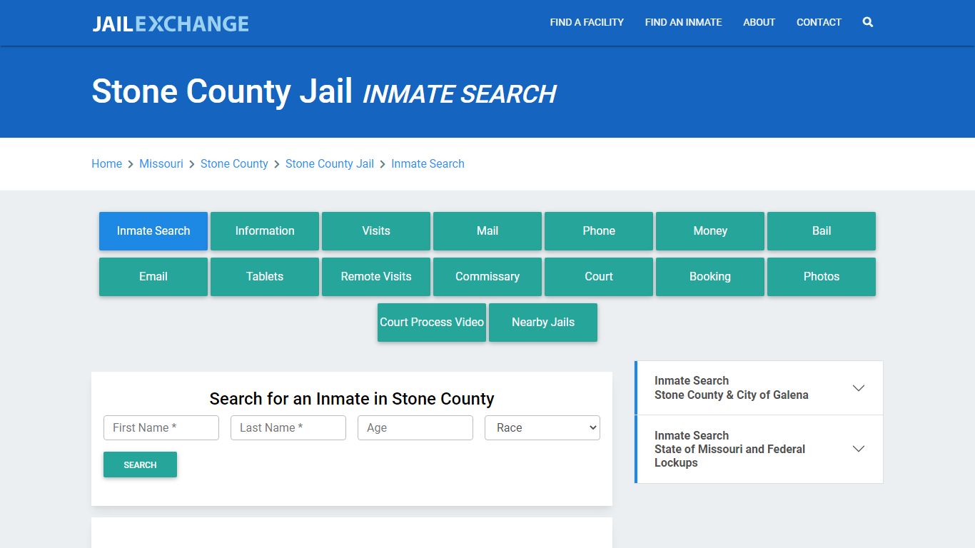 Stone County Jail, MO Inmate Search: Roster & Mugshots